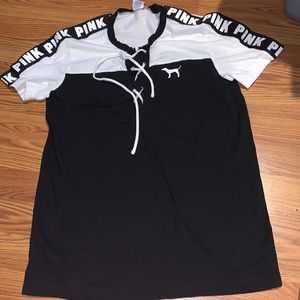 Pink Victoria Secret tee size S